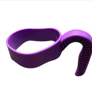 Purple Silicone 32 ounce Yeti Cup Holder Handle.